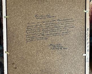 Navajo Sand Painting Akee Native American Art	Frame: 18 x 17in	
