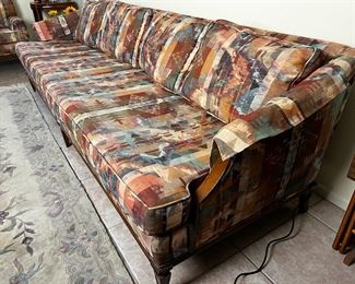 Southwest Wood Frame Sofa/Couch	29 x 99 x 36in	HxWxD
