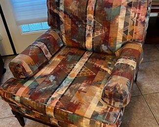 Southwest Wood Frame Chair #1	31 x30 x 34in	HxWxD
