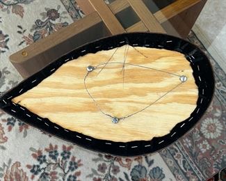 Roberto Garcia Jr El Cometa&nbsp; Art Sculpture  R. 	9.5 x 16.5 x 2.5.	HxWxD
