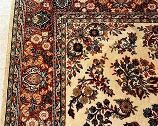 Antique Kerman Handwoven Traditional Rug Persian Rug 99 x 135in	
