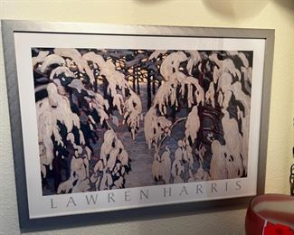 Lawren Harris Snow Fantasy&nbsp; Framed Poster	19 x 26in 	
