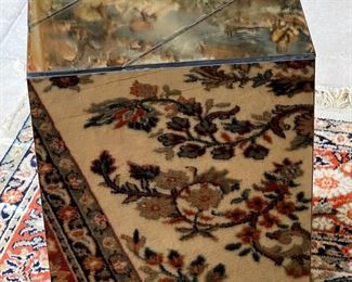 Mirrored Pedestal #2	17 x 12.5 x 12.5in 	HxWxD
