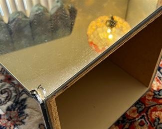 Mirrored Pedestal #2	17 x 12.5 x 12.5in 	HxWxD
