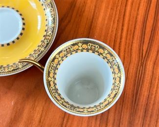 Rosenthal Versace Barocco Cup & Saucer Single	3in H	
