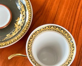 Rosenthal Versace Medusa Cup & Saucer	3in H	
