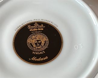 Rosenthal Versace Medusa Cup & Saucer	3in H	
