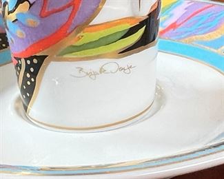 Rosenthal Studio-Line Mythos Cup & Saucer B Doege	3in H	
