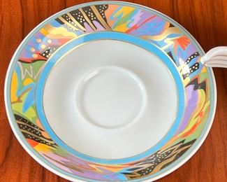 Rosenthal Studio-Line Mythos Cup & Saucer B Doege	3in H	
