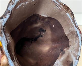 Bozner Engel Thun Blue AngelCandle Holder	6in H	
