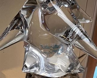 8in Taste Setter Sigma Crystal Glass Christmas Tree	8in H	
