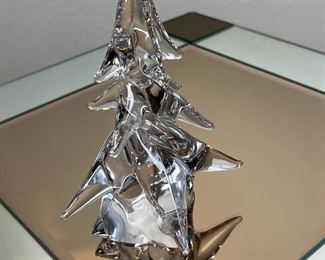8in Taste Setter Sigma Crystal Glass Christmas Tree	8in H	
