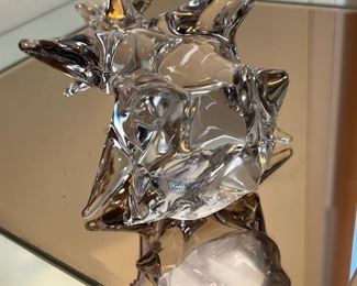 8in Taste Setter Sigma Crystal Glass Christmas Tree	8in H	
