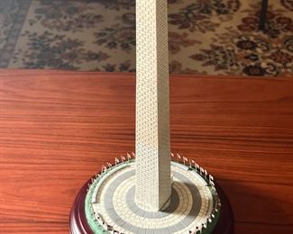 130th Anniversary Washington National monument	14 inches high	
