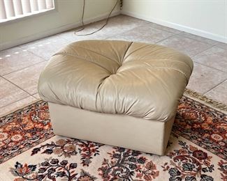 Leather Ottoman #1	16.5 x 29 x 25in	HxWxD
