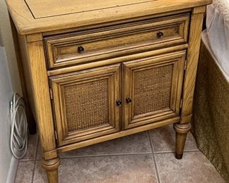 Vintage White Fine Furniture Single Nightstand	25 x 22.25 x 16in	HxWxD
