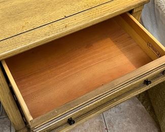 Vintage White Fine Furniture Single Nightstand	25 x 22.25 x 16in	HxWxD
