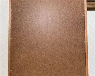 Framed NASA Space Shuttle Blastoff Challenger Black Frame:  21.5 x 17.25	
