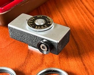 Kodak Retinette IB Closeup Viewfinder & Lens attachments		
