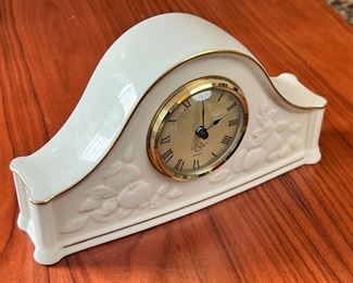 Lenox Fruits of Life Clock	5x9x2.75in	HxWxD
