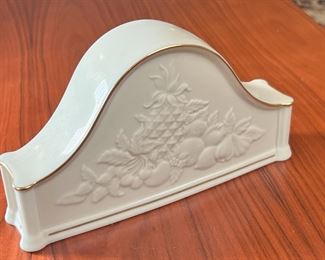 Lenox Fruits of Life Clock	5x9x2.75in	HxWxD
