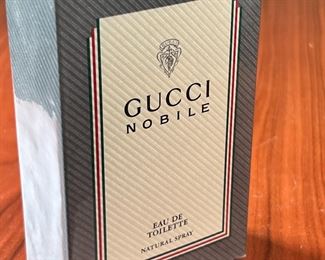 Gucci Nobile Eau De Toilette 4 Fl Oz Natural Spray Vintage Rare Sealed in box	5.5in H 	

