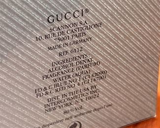 Gucci Nobile Eau De Toilette 4 Fl Oz Natural Spray Vintage Rare Sealed in box	5.5in H 	

