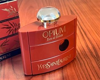 Yves Saint Laurent YSL Opium 4 oz/120 ml Eau de Toilette EDT Perfum	4.5in h	
