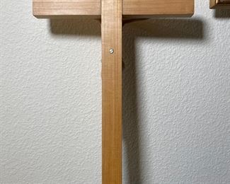 Carved Wood Crucifix	22x12.5in	
