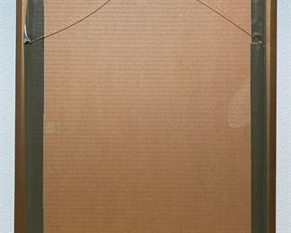 JB.. 1972 Pastel Dog & Woman Portrait JB New Orleans 1972	Frame: 23x19in	
