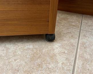 1980s Danish Teak Blanket Chest #2	18.25 x 59 x 17in	HxWxD
