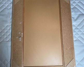 1970s Red Nude Woman Textured Print	30 x 19.5in	
