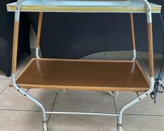 1960s Salton Royal HoTable Serving Cart	28 x 28 x 17in	
