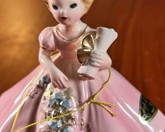 Graduation 1960s Josef Original Ceramic Figurine	4.5in	
