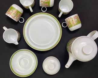 20pc Rosenthal Studio-Line Duo Bouquet China Set Ambrogio Pozzi /Wolf Bauer Porcelain Tea Set	20pc	
