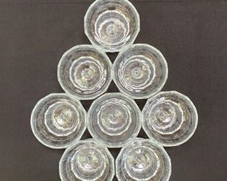 8pc Glass Stemmed Dessert bowls	8pc	
