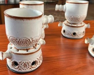 12pc Stoneware Fondue set	12pc	
