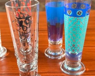 8pc Ritzenhoff Designer Schnapps Shot Glasses Alessandro Mendini  Riccardo&nbsp;Dalisi"	8pc	

