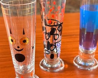 8pc Ritzenhoff Designer Schnapps Shot Glasses Alessandro Mendini  Riccardo&nbsp;Dalisi"	8pc	
