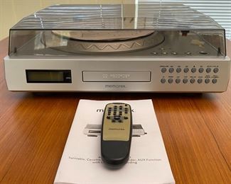 Memorex 2655MMO Turntable, Cassette, CD Player/Recorder, Aux Function With USB-to-PC Recording
