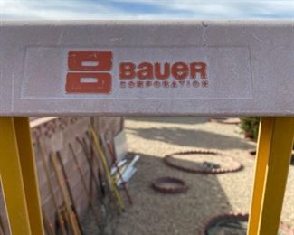 8ft Bauer Fiberglass Ladder	8 foot	
