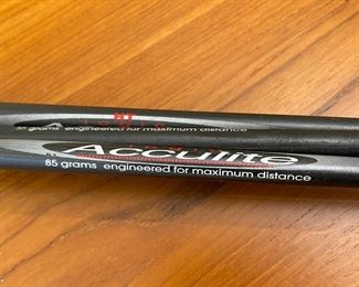 True Shots Brass Inertia Woods 3 piece Golf Clubs		
