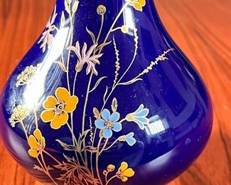 Royal Bavarian KPM Blue Vase	5.5 inches high.	

