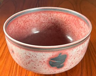 Alev Ebüzziya Siesbye Taurus Rosenthal Studio-Line Stoneware Bowl 	4.5 x 7.75 diameter.	
