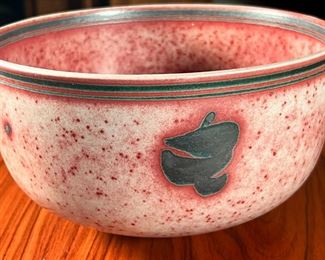 Alev Ebüzziya Siesbye Taurus Rosenthal Studio-Line Stoneware Bowl 	4.5 x 7.75 diameter.	
