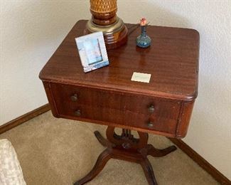 antique side table