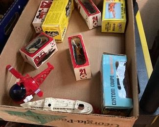 small toys in original boxes