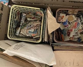 lots of stamps-1st day issue back into 30-40s