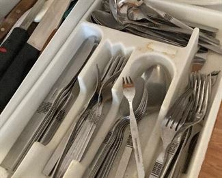 Vintage MCM flatware