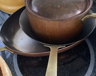 Paul Revere copper pans